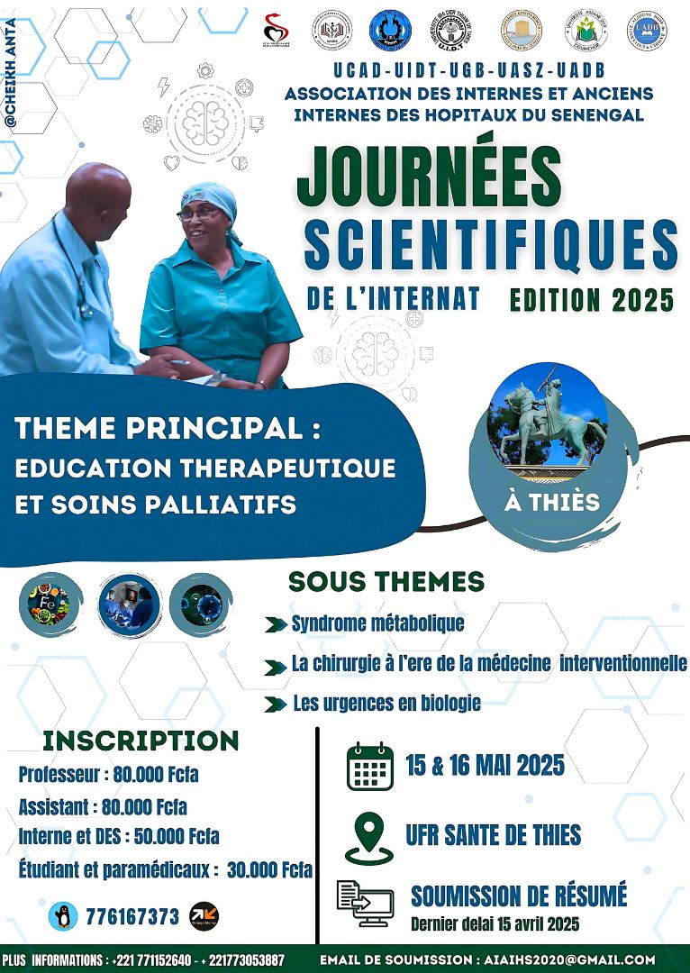 Journées Scientifiques de l’internat Édition 2025