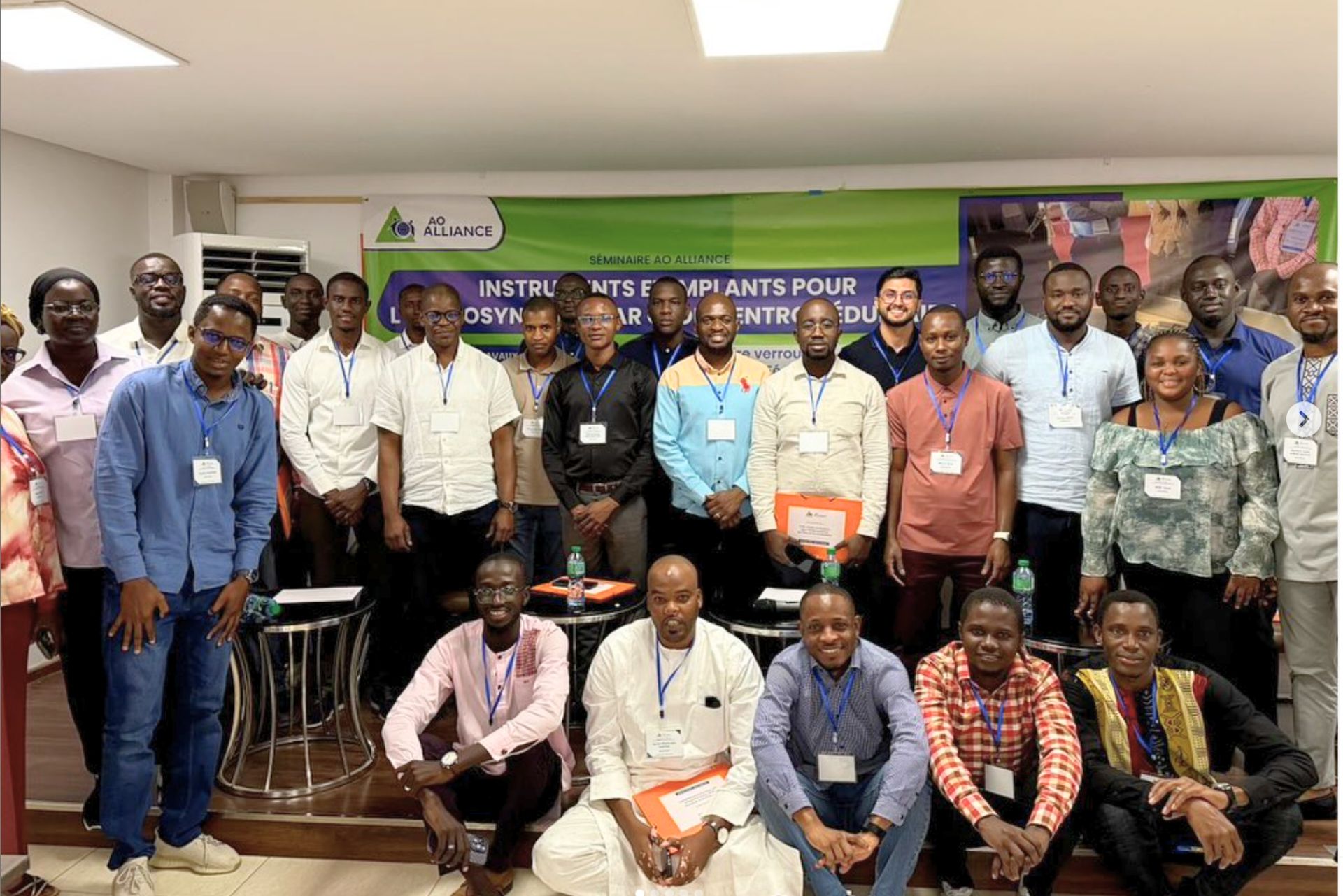 SOSECOT – Séminaire AO Alliance – Formation des jeunes orthopédistes au Sénégal SOSECOT - Séminaire AO Alliance – Formation des jeunes orthopédistes au Sénégal